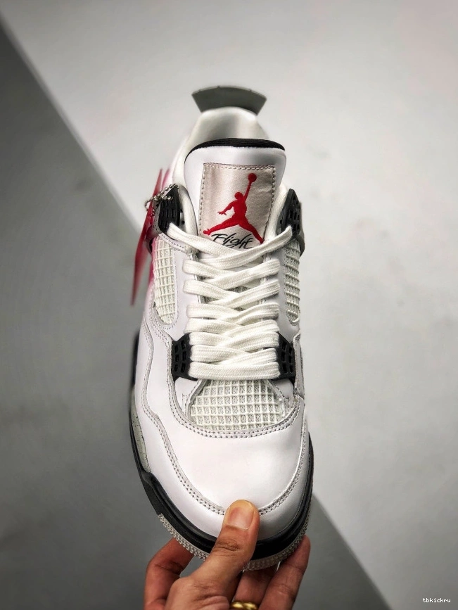 Rep TBK (nike) 840606-192 OG 4 White Cement Jordan Air 0809